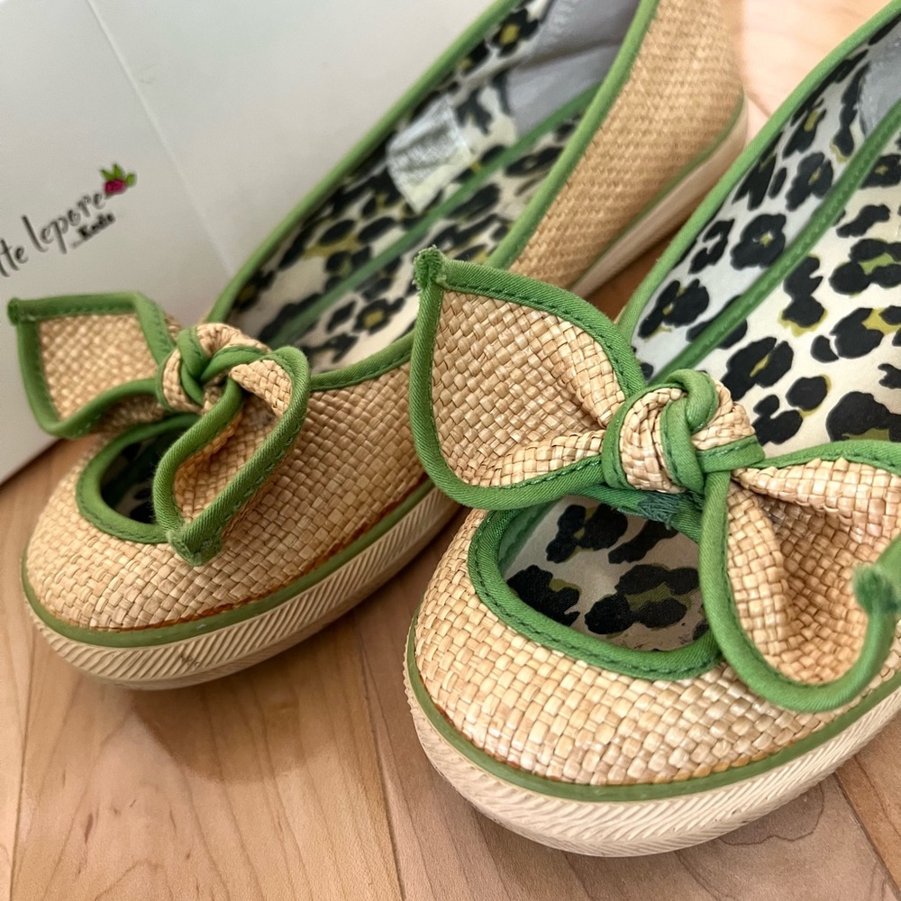Nanette Lepore for Keds Keyhole Straw Flats